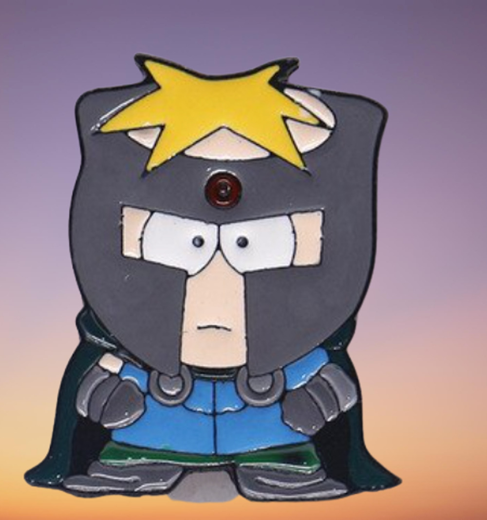 South Park Butters Stotch With Mask Enamel Pins 247-1